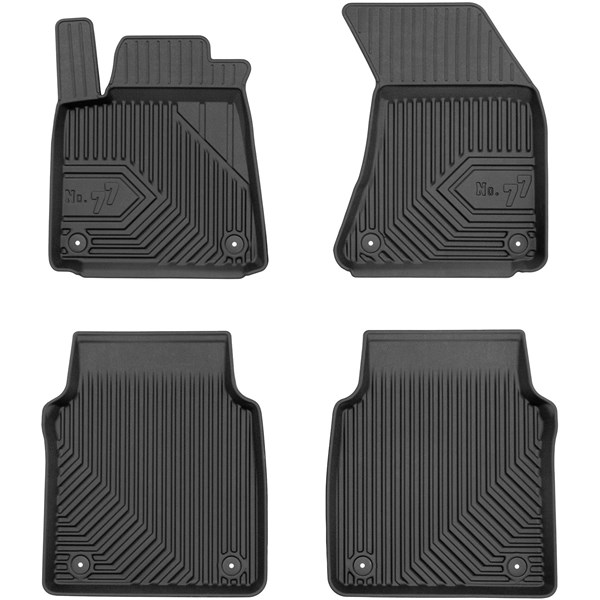 Golvmatta satt Audi A8 D4 sedan, long version 2009-2017 Frogum 77 Frogum