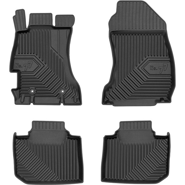 Golvmatta satt Subaru Impreza Iv Fits any version 2011-2016 Frogu Frogum