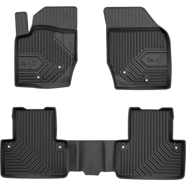 Golvmatta satt Volvo Xc90 I suv 2002-2016 Frogum