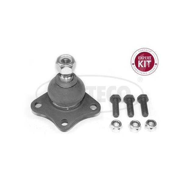 Kulled / Spindelled, framaxel höger, framaxel vänster Corteco 493 CORTECO