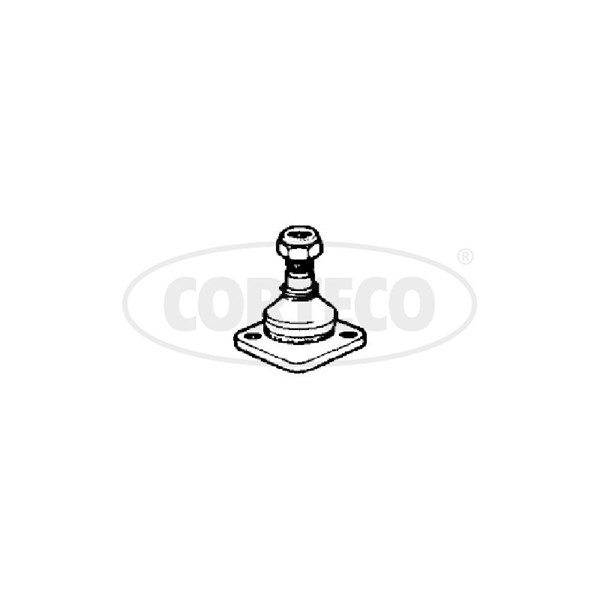 Kulled / Spindelled, framaxel höger, framaxel vänster, Upptill Co CORTECO Kulled / Spindelled, framaxel höger, framaxel vänster, Upptill Co CORTECO