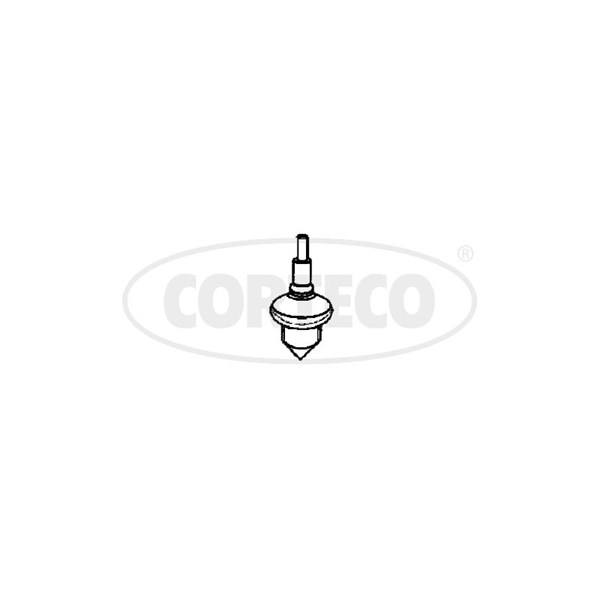 Kulled / Spindelled, framaxel höger, framaxel vänster Corteco 493 CORTECO