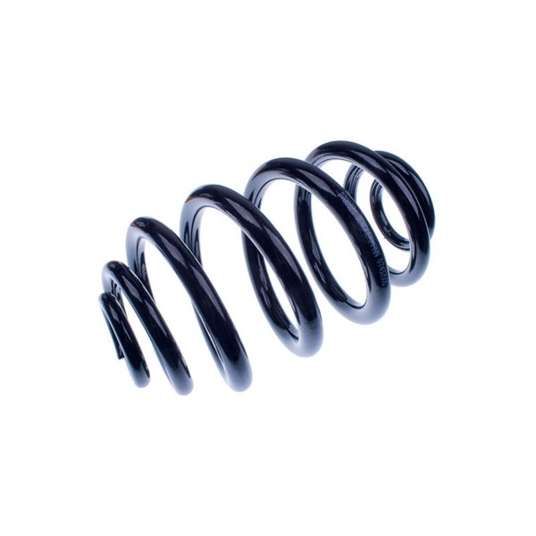 Spiralfjäder, Bakaxel