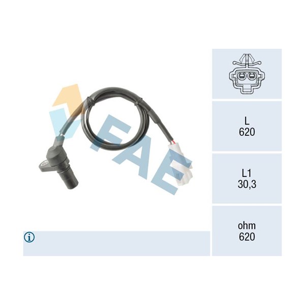 Sensor, hastighet / varvtal Fae 79525 FAE