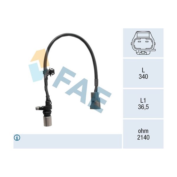 Impulsgivare, vevaxel Fae 79534 FAE