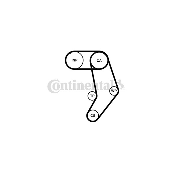 Kamremskit Contitech CT939K9PRO CONTITECH