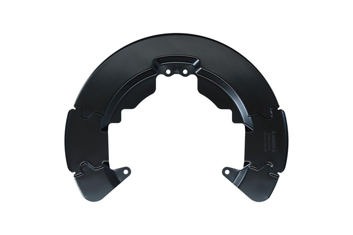 Bromssköld, Framaxel