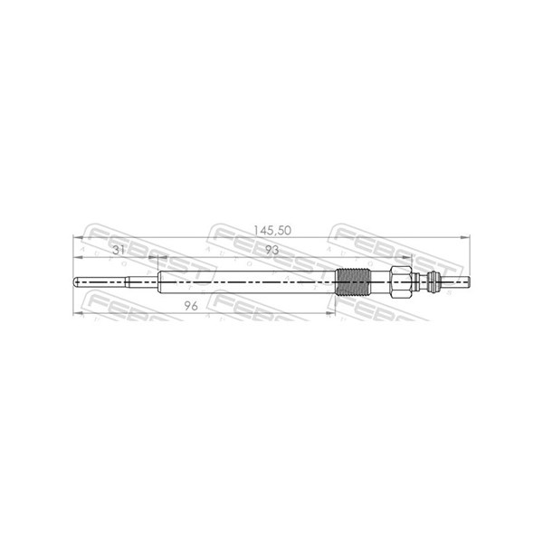 Glödstift FEBEST