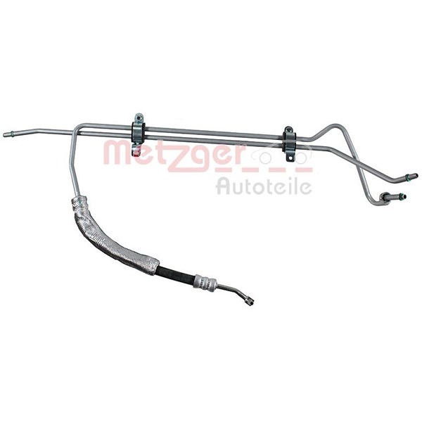 Hydraulikslang, styrsystem, Från hydraulpump till styrväxel