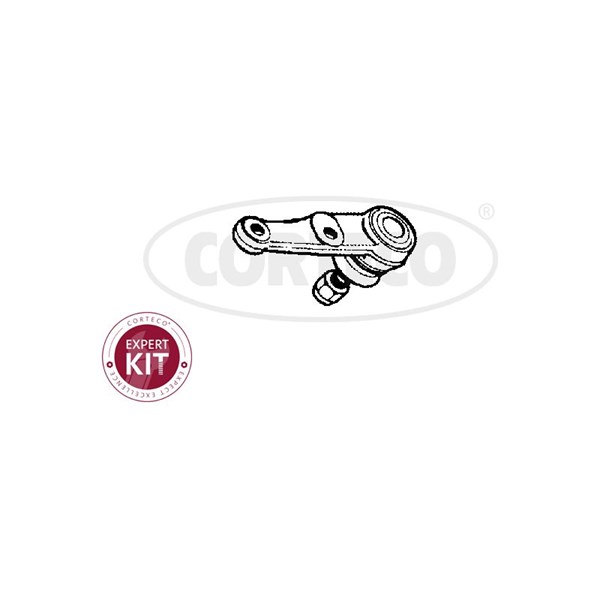 Kulled / Spindelled, framaxel vänster Corteco 49395990 CORTECO