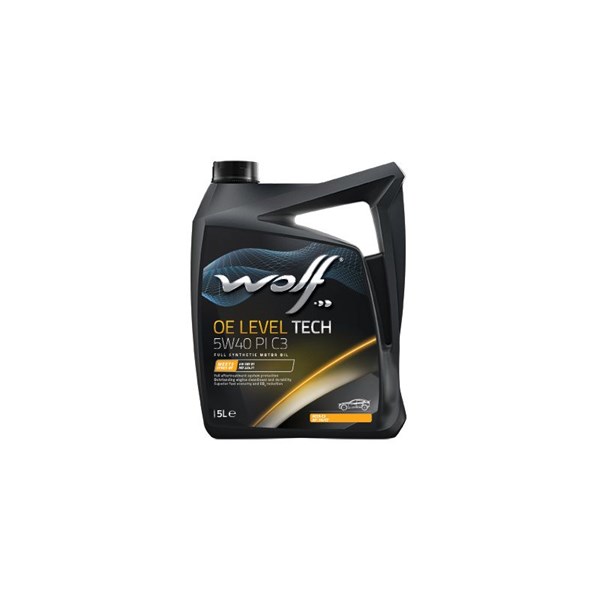 MOTOROLJA WOLF OE LEVEL TECH  5W-40 PI C3,5L Wolf 1044239 WOLF