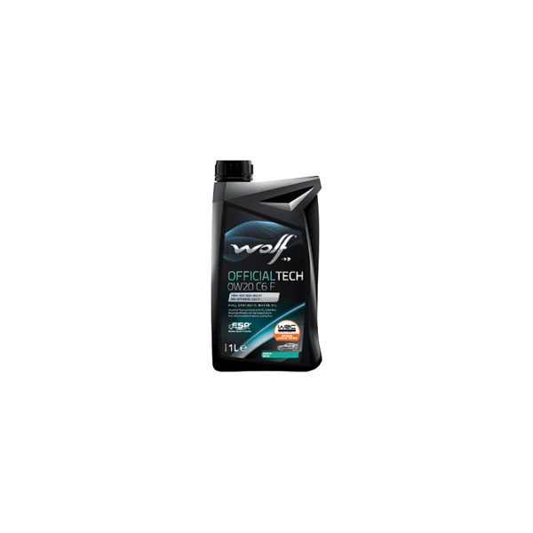 Motorolja Wolf Officialtech 0w-20 C5, C6 F,1l, Universal WOLF