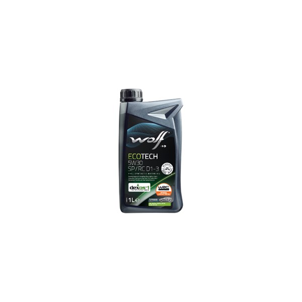MOTOROLJA WOLF ECOTECH 5W-30 SP/RC D1-3,1L Wolf 1049900 WOLF MOTOROLJA WOLF ECOTECH 5W-30 SP/RC D1-3,1L Wolf 1049900 WOLF