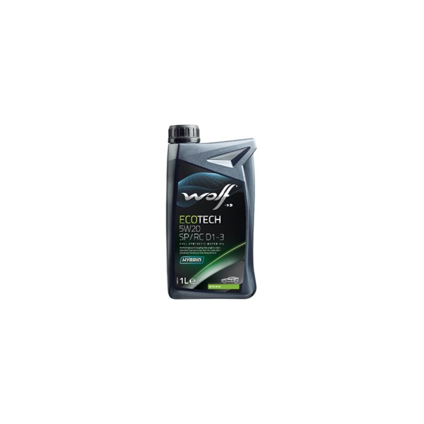 MOTOROLJA WOLF ECOTECH 5W-20 SP/RC D1-3,1L Wolf 1050523 WOLF