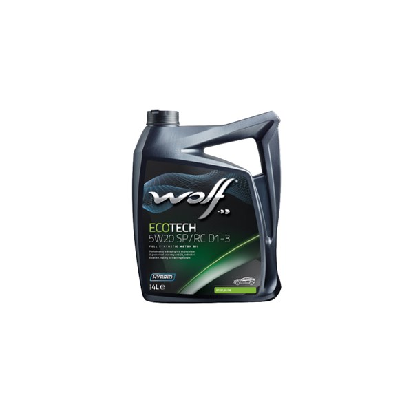 MOTOROLJA WOLF ECOTECH 5W-20 SP/RC D1-3,4L Wolf 1050525 WOLF