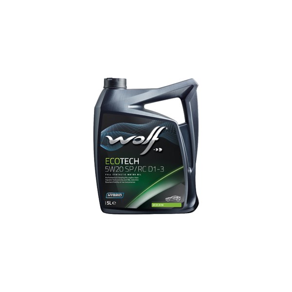 MOTOROLJA WOLF ECOTECH 5W-20 SP/RC D1-3,5L Wolf 1050526 WOLF