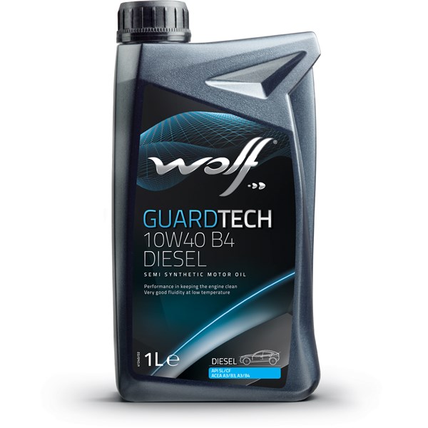 MOTOROLJA WOLF GUARDTECH 10W-40 A3/B3, A3/B4 DIESEL,1L Wolf 83035 WOLF