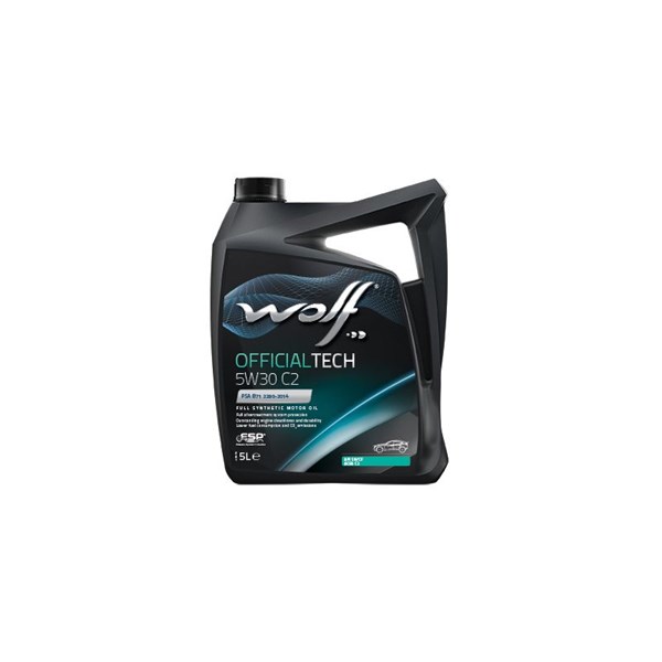 MOTOROLJA WOLF OFFICIALTECH 5W-30 C2,5L, Universal WOLF MOTOROLJA WOLF OFFICIALTECH 5W-30 C2,5L, Universal WOLF