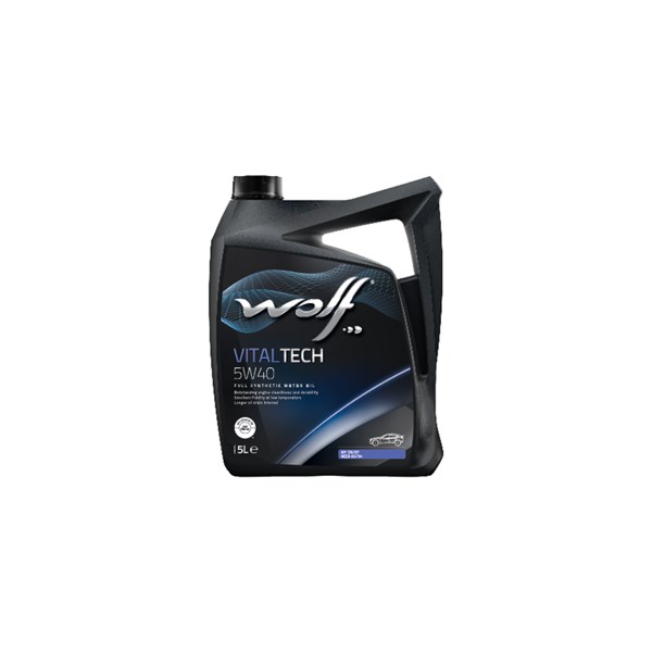 Motorolja Wolf Vitaltech 5w-40 A3/b3, A3/b4,5l WOLF