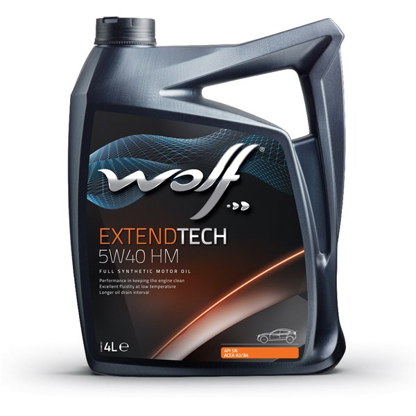 MOTOROLJA WOLF EXTENDTECH 5W-40 HM A3/B3, A3/B4,4L Wolf 8321382 WOLF