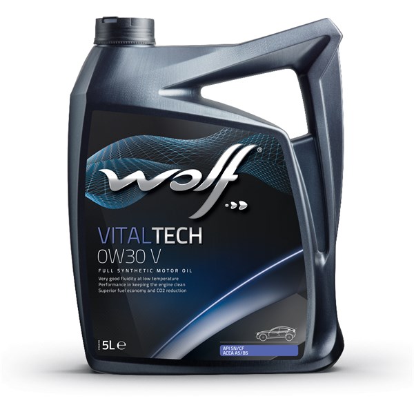 MOTOROLJA WOLF VITALTECH 0W-30 V A5/B5,5L Wolf 8324260 WOLF