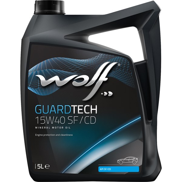 MOTOROLJA WOLF GUARDTECH 15W-40 SF/CD,5L Wolf 8325458 WOLF