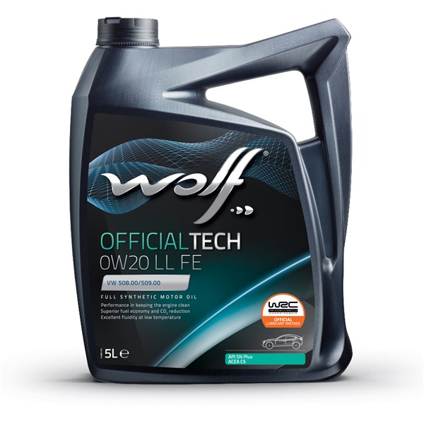 Motorolja Wolf Officialtech 0w-20 Ll Fe,5l, Universal WOLF