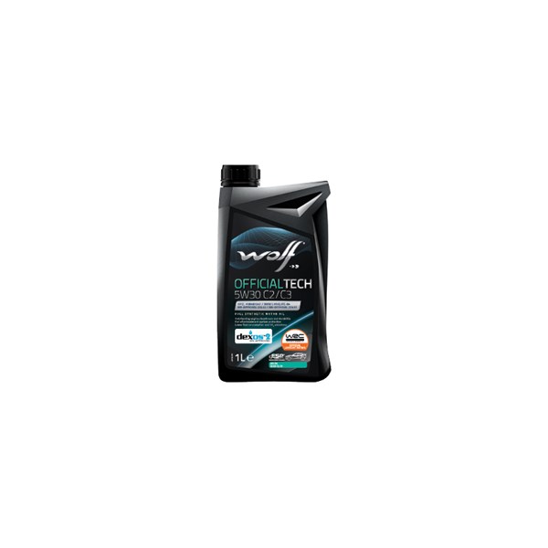 Motorolja Wolf Officialtech 5w-30 C2/c3,1l, Universal WOLF