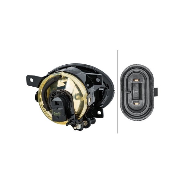 Dimljus 12V, Vänster Hella 1N0 010 375-311 HELLA