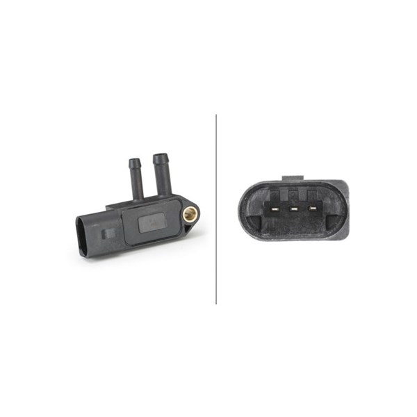 Sensor, avgastryck Hella 6PP 009 409-241 HELLA