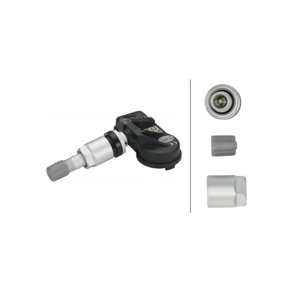 Hjulsensor, däcktryckskontrollsystem (TPMS) Hella 6PP 358 139-041 HELLA
