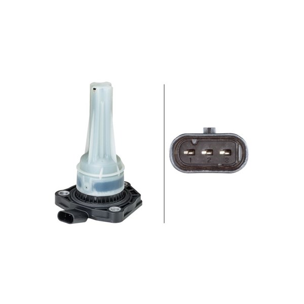 Sensor, motoroljenivå Hella 6PR 012 525-701 HELLA