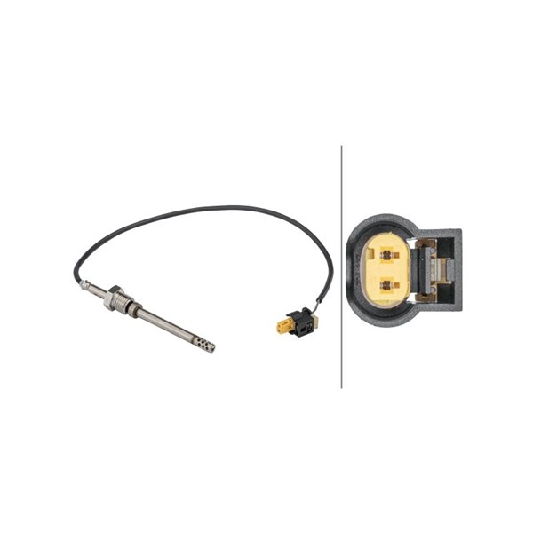 Sensor, avgastemperatur Hella 6PT 358 181-611 HELLA