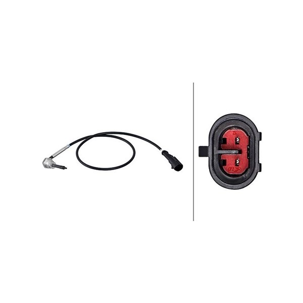 Sensor, avgastemperatur Hella 6PT 358 181-791 HELLA Sensor, avgastemperatur Hella 6PT 358 181-791 HELLA