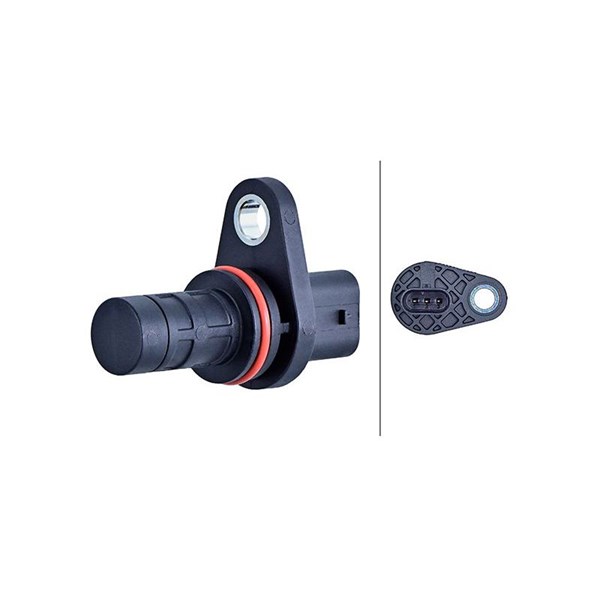 Impulsgivare, vevaxel, Bak Hella 6PU 009 168-731 HELLA