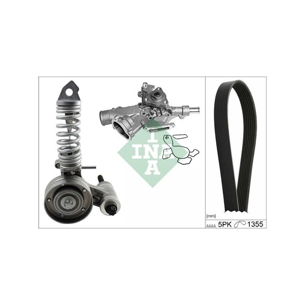 Vattenpump + spårremssats Ina 529 0297 30 INA