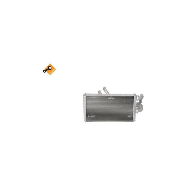 Värmeväxlare, kupévärme Nrf 54387 NRF Värmeväxlare, kupévärme Nrf 54387 NRF