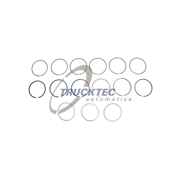 Kolvringar, kit Trucktec automotive 02.11.059 TRUCKTEC AUTOMOTIVE