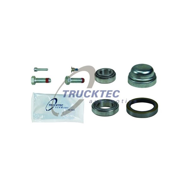 Hjullagersats, Fram, höger eller vänster Trucktec automotive 02.3 TRUCKTEC AUTOMOTIVE