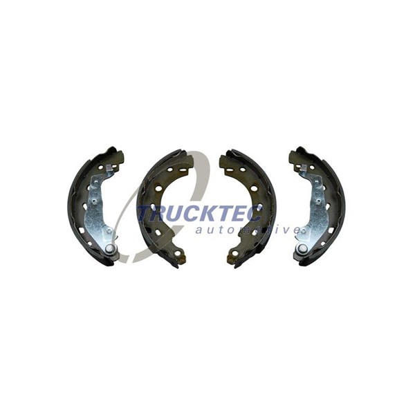 Bromsbackar, sats, Bakaxel Trucktec automotive 02.35.495 TRUCKTEC AUTOMOTIVE