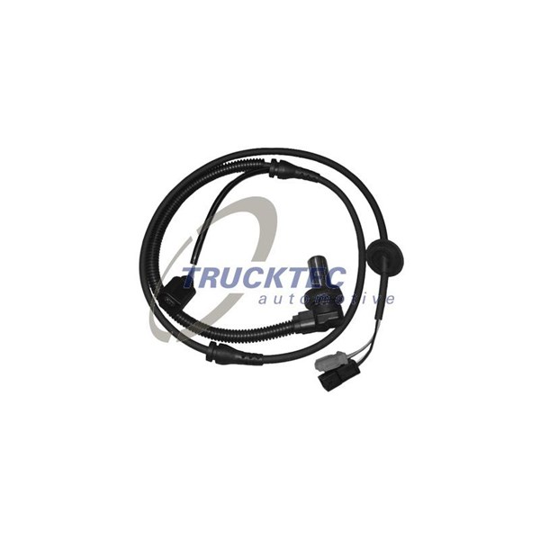 ABS-givare, Sensor, hjulvarvtal, Fram, höger eller vänster Truckt TRUCKTEC AUTOMOTIVE
