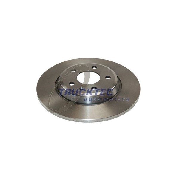 Bromsskiva Solid, Bakaxel Trucktec automotive 07.35.252 TRUCKTEC AUTOMOTIVE