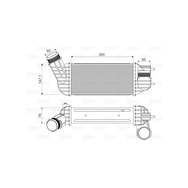 Intercooler Valeo 818345 VALEO