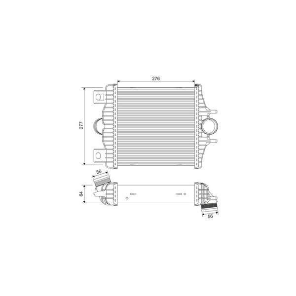 Intercooler Valeo 818384 VALEO Intercooler Valeo 818384 VALEO
