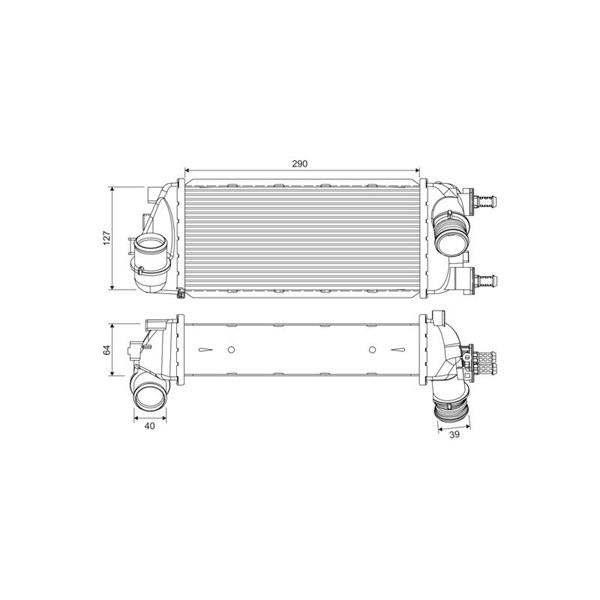 Intercooler Valeo 818695 VALEO