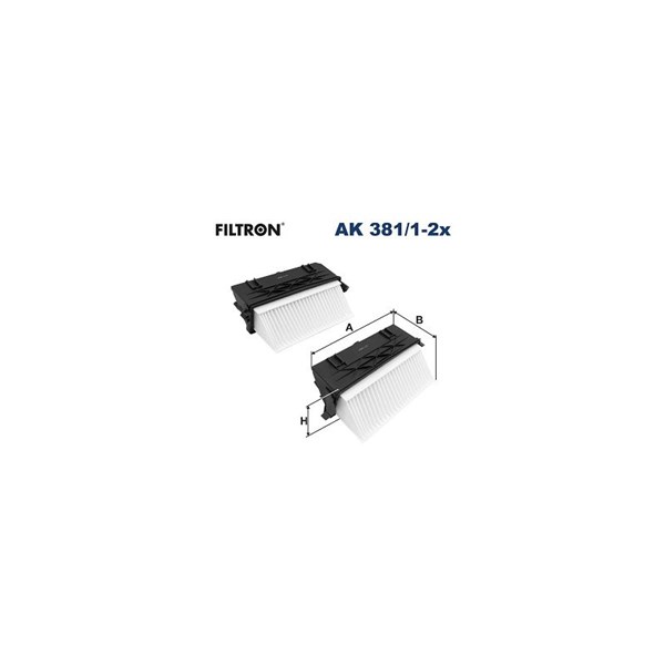 Luftfilter Filtron AK 381/1-2X FILTRON