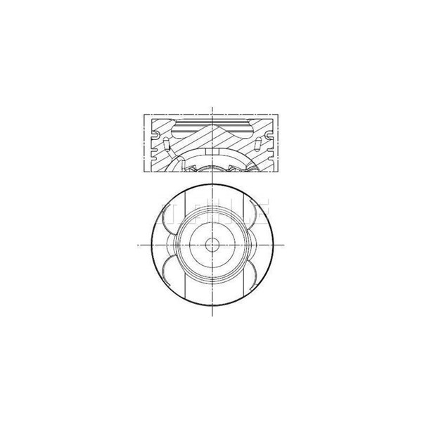 Kolv Mahle 001 PI 00189 000 MAHLE