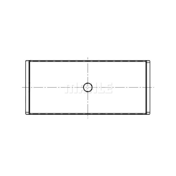 Vevstakslager Mahle 007 PL 21852 025 MAHLE