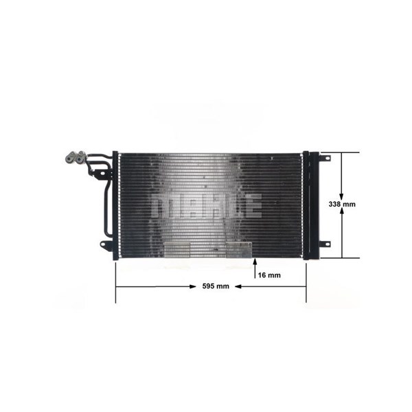 Kondensor, klimatanläggning Mahle AC 566 000S MAHLE