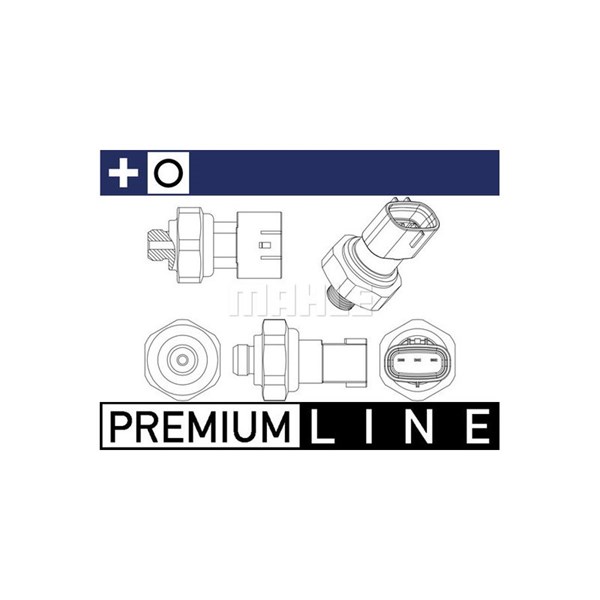Tryckswitch, klimatanläggning Mahle ASE 9 000P MAHLE
